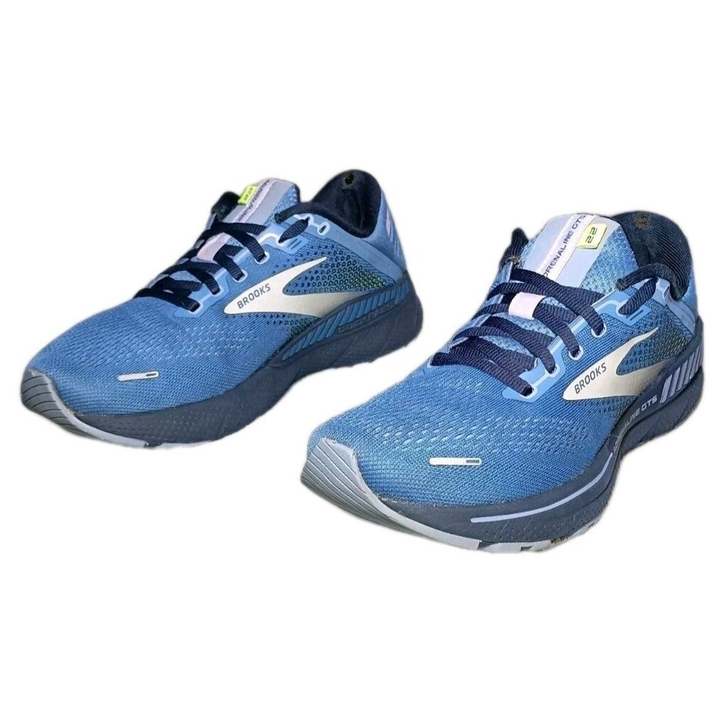 Brooks Women's Adrenaline GTS 22 Running Shoes Blue Purple Size 8.5 Athleisure